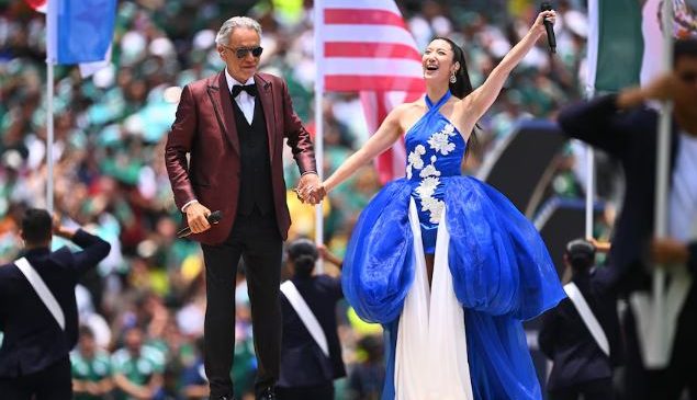 Andrea Bocelli and EJAE - World Cup 2026 Opening Ceremony