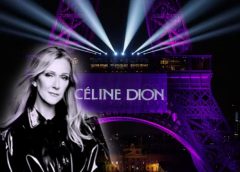 Celine Dion concert in Paris
