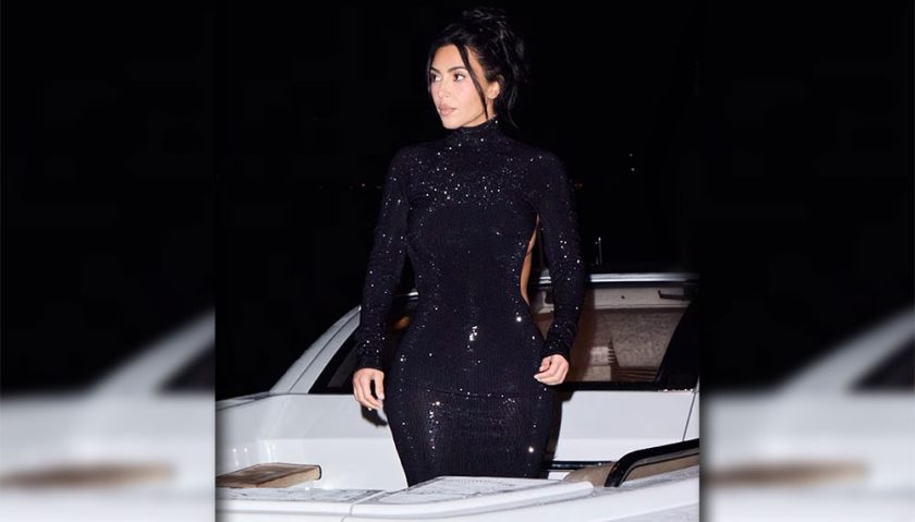 Kim Kardashian - Gucci Thong Dress